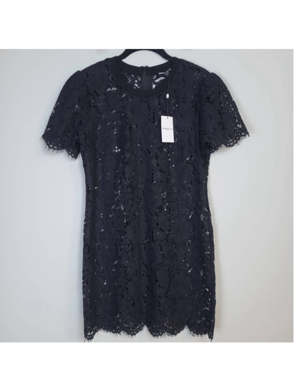 Generation Love Womens Sheer Lace Dark Romantic Mini Dress Black Whimsigoth NWT